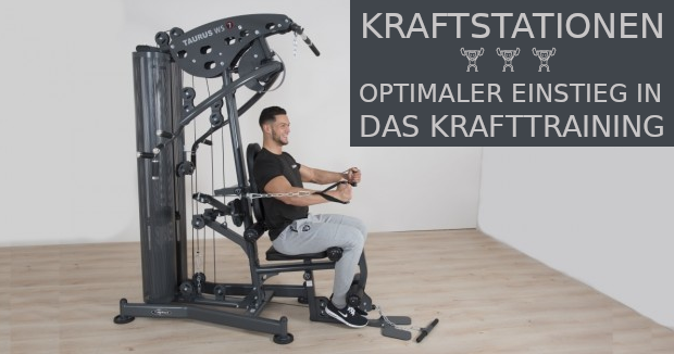 Übungen an der Kraftstation Einstieg in das Krafttraining Video