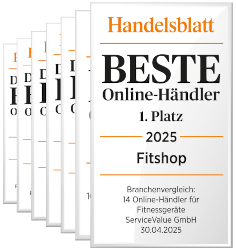 Deutschlands beste Online-Händler für Fitnessgeräte Handelsblatt Award